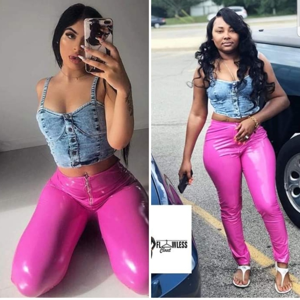 Jean top and pants set